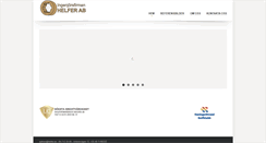 Desktop Screenshot of helfer.se